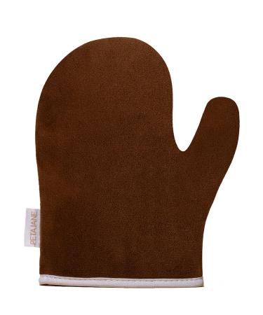 Sunless Tan Applicator Mitt - Streak-Free Self Tanning Glove for Home Use Ensures Even Application Reusable & Washable for All Self Tanner Lotions Mousses & Creams - 1 Pack