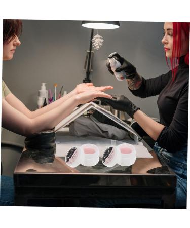 Beatifufu 4 Boxes Extension Glue Nail Extension Gel Nail Salon Goods Clear Fingernail Polish Strengthening Nail Polish Nail Builder Base Clear Hard for Nails Manicure Extension Gels Portable - Buy Online on GoSupps.com