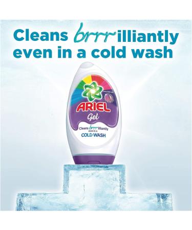Ariel Washing Liquid Laundry Detergent Gel 144 Washes (888 ml x 6) Colour & Style Brilliant Colours And Cleaning Even In A Cold Wash - Buy Online on GoSupps.com
