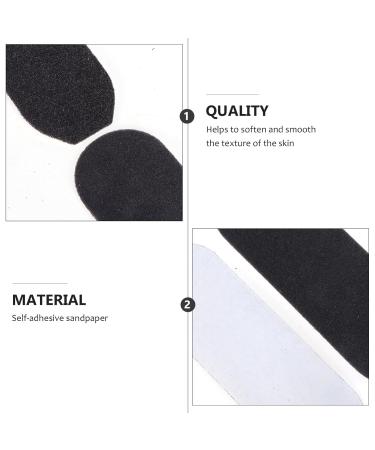 Frcolor 60pcs Self Adhesive Sandpaper - Foot Care Callus & Cuticle Removal | Pedicure Accessories for Smooth Feet - Buy Online on GoSupps.com
