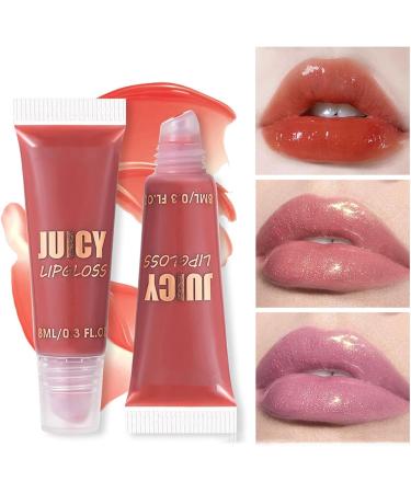  Generisch 8 Pcs Mother of Pearl Moisturizing Lip Gloss Lip Gloss Moisturizer Colored Pencil Instant Shine and Transparent Moisturizing Lip Care Products - Buy Online on GoSupps.com