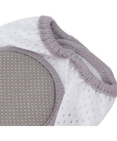Baby Knee Crawling Pads - Unisex Cotton Elastic Knee Protection for Infants - Grey - Buy Online on GoSupps.com