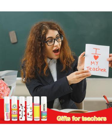 20 Pack Valentines Teacher Appreciation Gifts Bulk Lip Balms Teacher Staff Team Valentines Day Thank You Gift Valentines Day Gifts for Women Men Volunteer School Classroom Teacher Gifts(Classic) - Buy Online on GoSupps.com