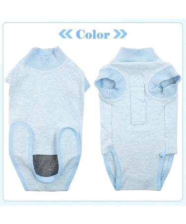 Hjumarayan Dog Body for Post-Op Bitches - Breathable Castration Suit for Small to Large Dogs - Sky Blue - Buy Online on GoSupps.com