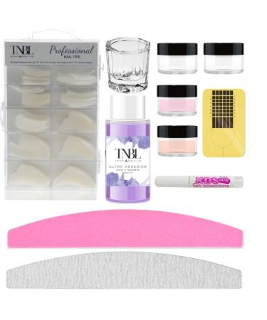 TNBL Acrylic Liquid & Powder Starter Kit suitable for Nail Extensions Sculpting and Overlays