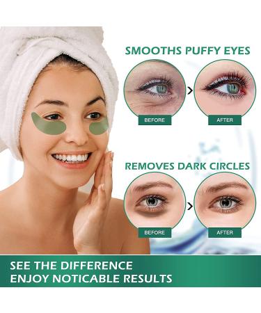 VANELC Eye Mask - Collagen Seaweed Under Eye Patches for Dark Circles Puffiness & Wrinkles | Natural Eye Treatment Gel - Buy Online on GoSupps.com