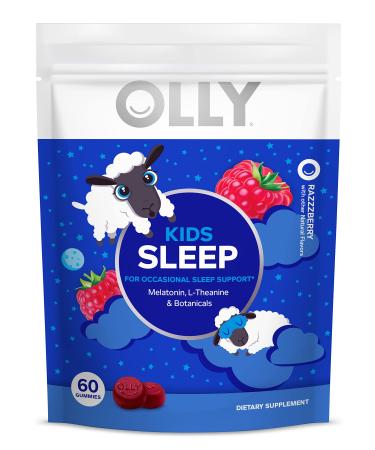 Olly Melatonin Gummy Razzberry - 60 Gummies - Buy Online on GoSupps.com