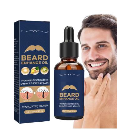 beard, 30ml Rosemary & Ginger Essential Oil, Natural Beard Strengthening Serum with Unique Blend for Men, Boys, Adults, Thickener & Softener, Silky Beard