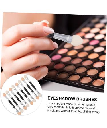 PLAFOPE Disposable 20pcs Latex Eye Shadow Stick Sponge Double-ended Eyeshadow Eye Shadow Applicator Mix Set - Buy Online on GoSupps.com