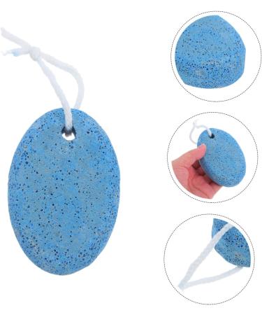 Holibanna Pierre Color e Pierre Pour Exfoliation Outil De P dicure Naturel Pour limination De Peau Morte Et Soin Massant Relaxant Bleu - Buy Online on GoSupps.com