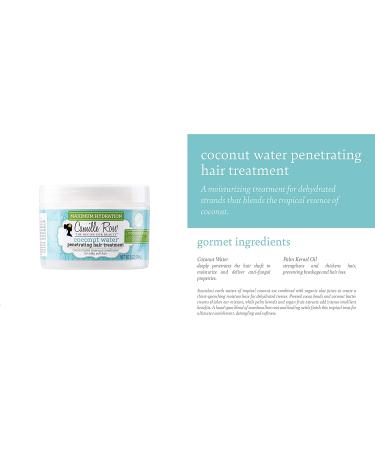Camille Rose Coconut Water Hair Treatment 8oz - Hydrating & Nourishing - Buy Online on GoSupps.com