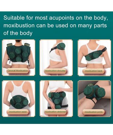 NIECHOY Smoke-Free Copper Moxa Box | Moxibustion Treatment Device for Waist Neck Knee Shoulder & Back - Buy Online on GoSupps.com