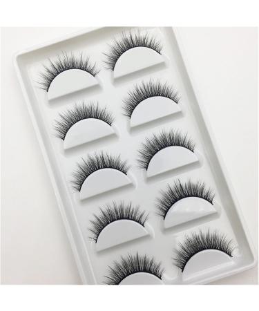 UAMOU 16 Style 10/50 Boxes 3D Mink Lashes Natural Cross False Eyelashes Long Messy Makeup Eye Lashes Faux Cils Maquillaje Cheerfully (Color : 5Pairs H 15 Size : 50 Boxes 250Pairs) - Buy Online on GoSupps.com