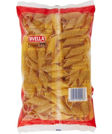  Italian Gourmet E.R. Divella Penne Candela No. 28 Hard Wheat Semolina Pasta 500 g + Italian Box Gourmet Polpa di Pomodoro 400 g - Buy Online on GoSupps.com