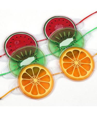Beaupretty Cartoon Fruit Gel Eye Mask Ice Pads For Treating Tired Eyes And Puffiness - Buy Online on GoSupps.com