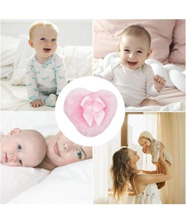 itrimaka Makeup Powder Puff Bowknot Heart Powder Puff Washable Long-haired Powder Puff for Face Cleaning Soft Makeup Powder Puff for Babies Pink - Buy Online on GoSupps.com