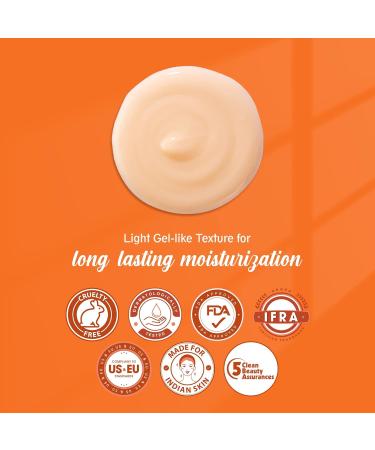 Buds & Berries Tangerine Orange Vitamin C Body Gel Lotion - Paraben-Free 240 ml | Nourishing Skin Care for Normal Skin - International Shipping Available - Buy Online on GoSupps.com