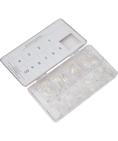 Pro Impressions 500-Piece Advance Clear Stiletto Nail Tips Set - Buy Online on GoSupps.com