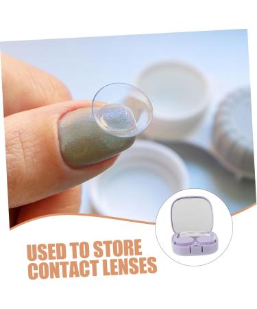 Goohochy Contact Lens Container | Small Cosmetic Clinic Case | Colored Lens Box Set & Removal Tool | Travel-Friendly PP Frame - Buy Online on GoSupps.com
