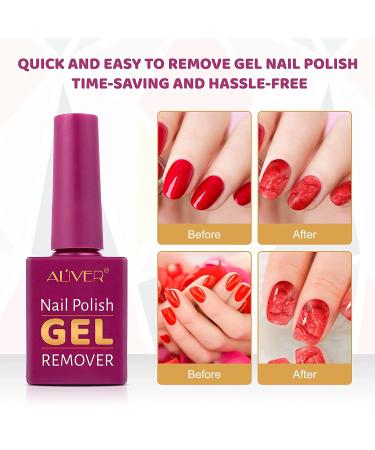 Gel Nail Polish Remover | Professional 15ml 1PCS | Fast & Easy Removal in 3-5 Minutes - Buy Online on GoSupps.com