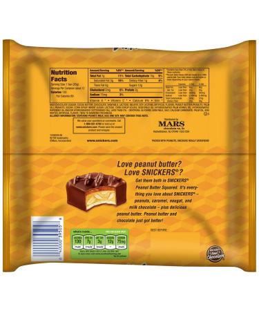 Snickers Crunchy Peanut Butter Fun Size Chocolate Bars - 11.5oz Bag (Pack of 6) - Buy Online on GoSupps.com