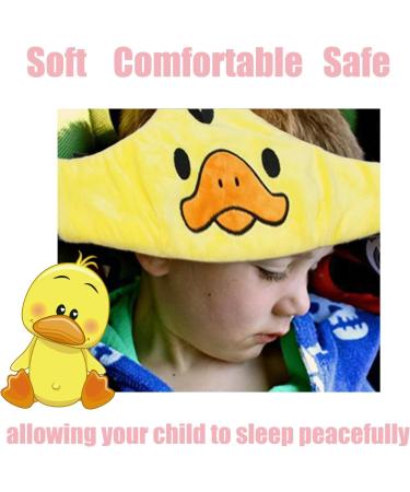 Baby Carseat Head Support - Safe Headrest Band for Sleep Positioner | Toddler & Child Neck Protection Belt - Yellow - Buy Online on GoSupps.com