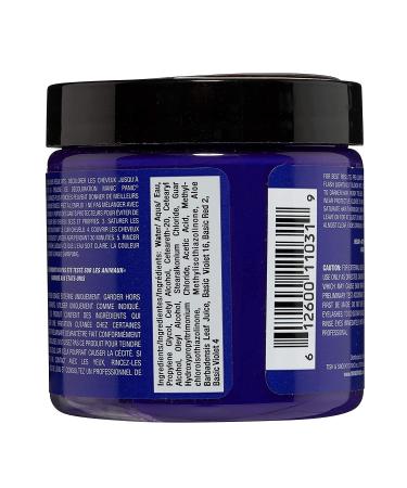 Manic Panic Ultra Violet Semi-Permanent Hair Dye - Vegan & Cruelty-Free 2 x 118ml Pack of Purple Hair Color - Buy Online on GoSupps.com
