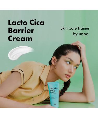 UNPA Lacto Cica Barrier Cream Moisturizer 3.5oz (100g) - Soothing & Hydrating Cream for Sensitive Skin | International Shipping - Buy Online on GoSupps.com