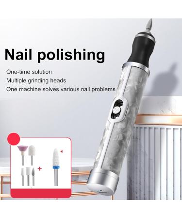 Electric Nail File for Thick Toe Nails | Cordless Manicure and Pedicure Set | Toenail Sander for Thick Nails | 4 Speeds Professional for Edge Shaping Polishing Grinding Nursing - Buy Online on GoSupps.com