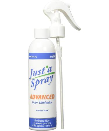 Just a Spray Advanced Odor Eliminator Baby Powder 220 ml - Ideal for Ostomy and Commode Use Up to 300 Uses per Bottle 220 ml (Pack of 1) Baby Powder - Buy Online on GoSupps.com