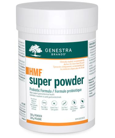 Genestra Brands HMF Super Powder | Probiotic Formula - Promotion of Intestinal System Health | 138 Grams Powder