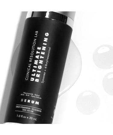 Clinical Resolution Ultimate Brightening Serum For Face Help Daily Anti-Wrinkle Dark Spot Corrector to Brighten & Even Tone Mineral-Oil & Dye-Free Moisture Antioxidants and Nutrient for Skin 30ml - Buy Online on GoSupps.com