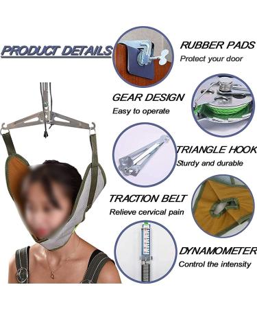 JLASDR Neck Protection Device - Adjustable Neck Traction for Home Physiotherapy | Relieve Neck Pain & Increase Comfort - 22.8.10 - Buy Online on GoSupps.com
