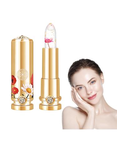 Temperature Color Changing Lipstick Flower Color Changing Lipstick Waterproof and Long Lasting Lip Balm