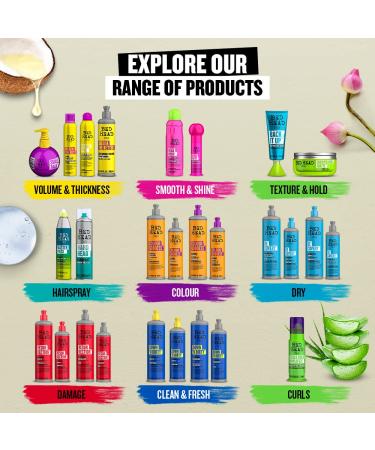 TIGI Bed Head Recovery Moisturizing Shampoo for Dry Hair | 13.53 fl oz - Best eCommerce Shipping Internationally - Buy Online on GoSupps.com