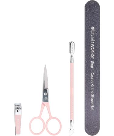 Brushworks Nail Pamper Set Pink One Size - Buy Online on GoSupps.com