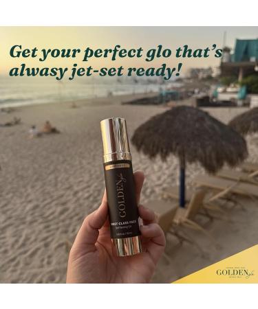 First Class Face Self-Tanning Gel: Natural Glow with Aloe Vera & Vitamins A C E - Buy Online on GoSupps.com