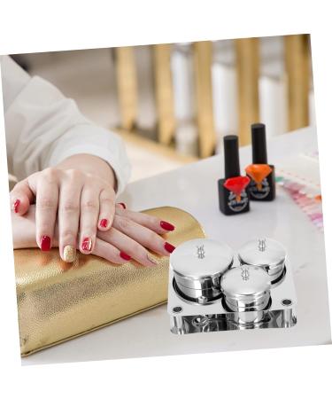 Beaupretty 4-Piece Stainless Steel Nail Cleaning Cup Set | Monastery Skin Care Tools & Manicure Accessories - Buy Online on GoSupps.com