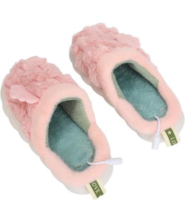 Electric Heated Slippers | Soft Comfortable Warm Plush USB Foot Warmer for Indoor Use - Buy Online on GoSupps.com