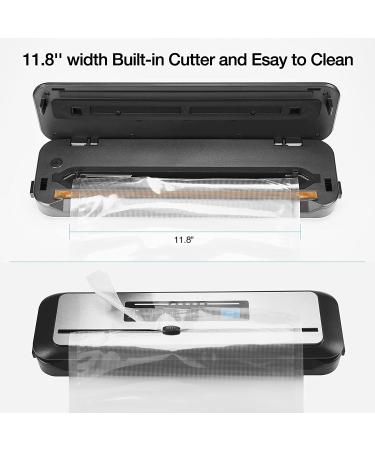 Inkbird Vacuum Sealer Machine Starter Kit | PowerVac Air Sealing for Food Preservation | Dry & Moist Modes | Easy Cleaning & Storage | Sealer Bag*5 & Bag Roll*1 (8*11.8 & 8*7) - Buy Online on GoSupps.com