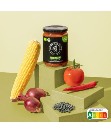 Chili Vegano Stew 570g - Vegan Gluten-Free Sugar-Free High Protein Meal | Lion Content - International Shipping - Buy Online on GoSupps.com