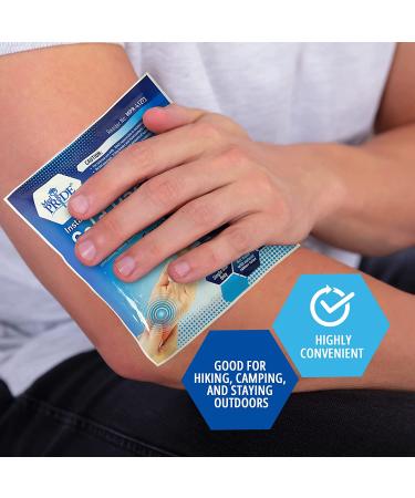 Medpride Instant Cold Pack (5x6) - Set of 24 Disposable Cold Therapy Ice Packs for Pain Relief and Swelling - Ideal for Athletes and Outdoor Activities - Buy Online on GoSupps.com