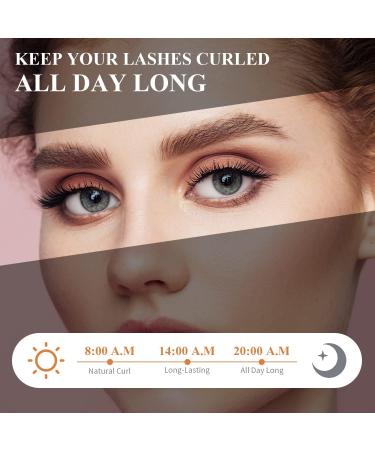 Subay Heated Eyelash Curlers - USB Rechargeable Electric Curler with Tweezer & Comb | Long Lasting 2 Heating Modes Perfect for Travel - Buy Online on GoSupps.com