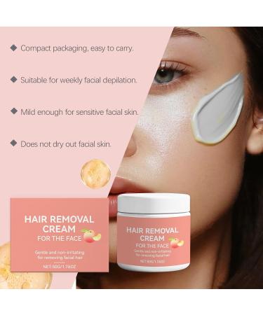  Raevior 2-Pack Facial Hair Removal Creams for Women - Gentle Facial Hair Removal Cream - For Women - Upper Lip and Chin - Fast and Gentle for Sensitive Skin - Buy Online on GoSupps.com