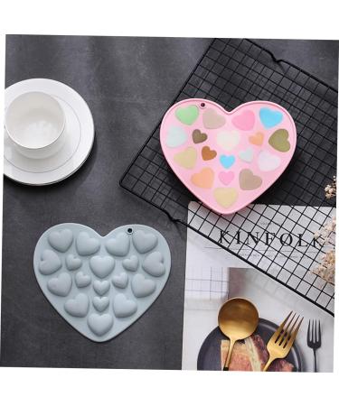 Milisten 10 Pcs Mold Christmas Candy Pride Cape Heart Decor Candy Decor Candy Chocolate Baking Accessories Non- Stick Baking Tool Christmas Decor Biscuit Food Grade Silicone Fondant Cake 17.1x15.1cmx5pcs Pinkx5pcs - Buy Online on GoSupps.com