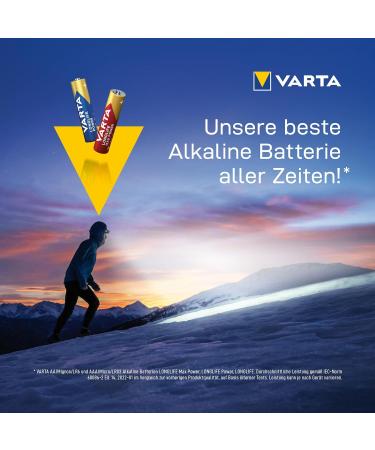 Varta AAA Alkaline Batteries (4-Pack) - Long-Lasting Power for All Devices | Buy Now & Ship Worldwide - Buy Online on GoSupps.com