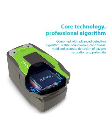 CHOICEMMED OLED Frog Pediatric Pulse Oximeter | SP02 Fingertip Monitor for Kids | Color Screen O2 Saturation Monitor for Children | International Shipping Available - Buy Online on GoSupps.com