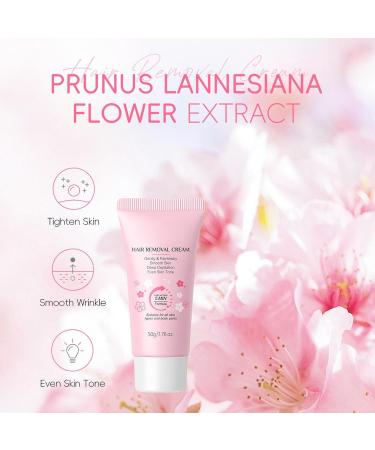 Hair Removal Cream - Peer Lotion Long-Lasting Moisturizing Hair Removal 50g | Effortless Skincare Set | Hair Removal Cream for Facial Lips - Buy Online on GoSupps.com