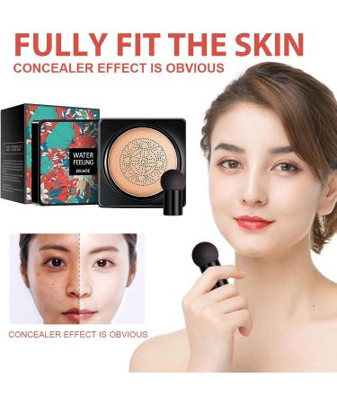 Mushroom Head Air Cushion Bb Cream BB Cream Mushroom Head Natural Light Moisturising Long Lasting Matte Concealer CC Cream for Makeup for Women 1 count (Pack of 1) - Buy Online on GoSupps.com