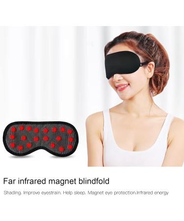 Soft & Comfortable Magnet Sleep Eye Mask - Light Blocking Blindfold for Men & Women - Buy Online on GoSupps.com